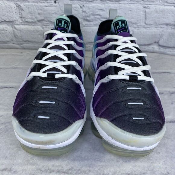 Nike Air Vapormax Plus Mens Size 8 White/Fierce Purple 924453-101 Sneakers Grape - Picture 4 of 15